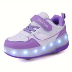Lichtzauber Rollschuhe – Stylische Sneakers für Kinder