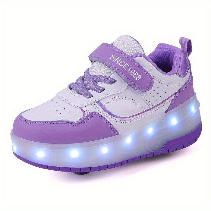 Lichtzauber Rollschuhe – Stylische Sneakers für Kinder