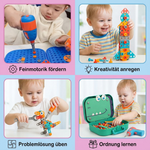 Bauset für Kinder mit niedlichem Dinosaurier-Motiv