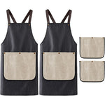 Work Apron with Crisscross Straps