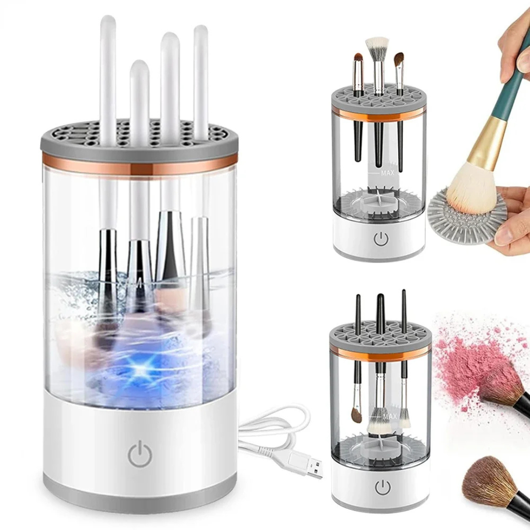PinselZauber – Schnelle und sanfte Reinigung für Make-up-Pinsel