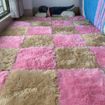 Colorful Carpet Tiles | Modular Shag Carpet Tiles for Your Home