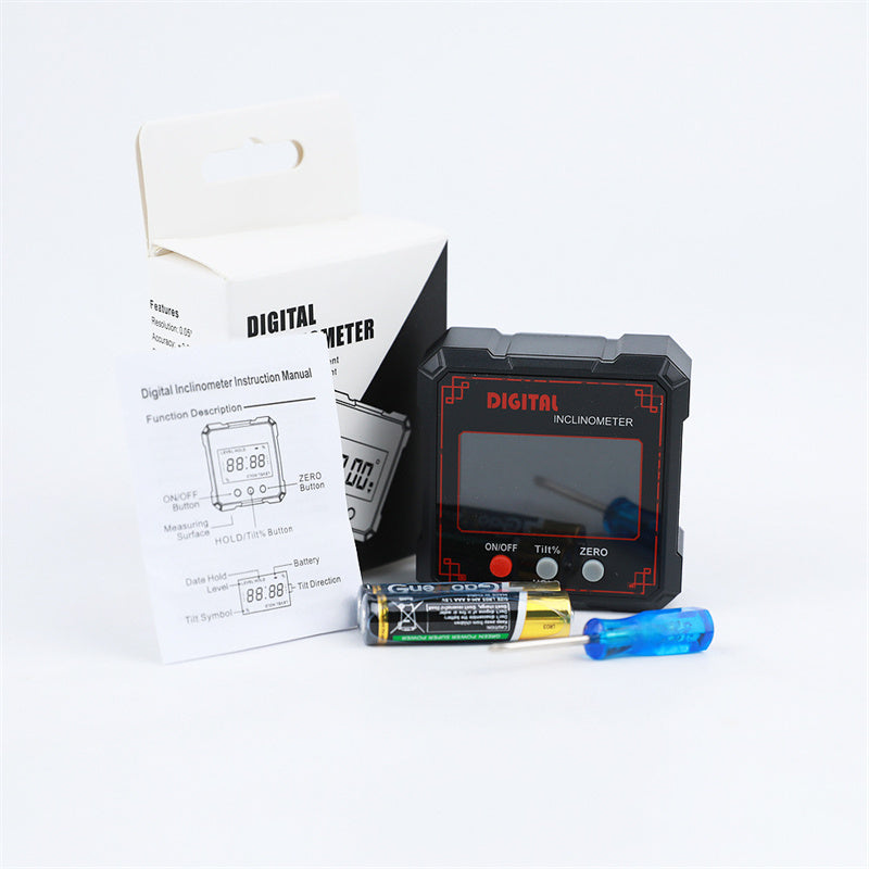 Waterproof Digital Angle Finder with Magnetic Base