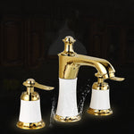 Elegant Deck-Mounted Bathtub Faucet for Modern Bathroom
