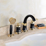 Elegant Deck-Mounted Bathtub Faucet for Modern Bathroom