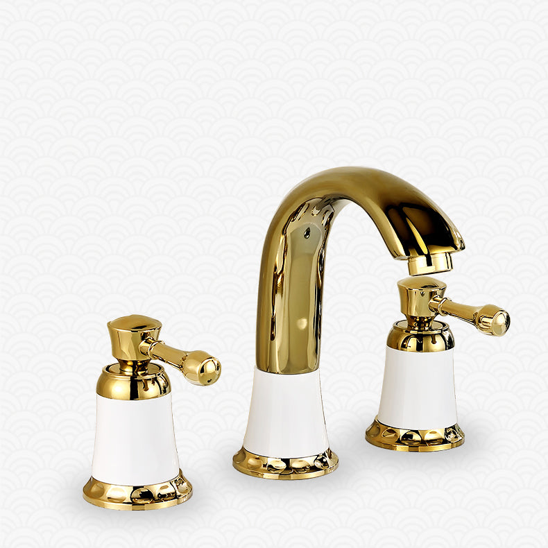 Elegant Deck-Mounted Bathtub Faucet for Modern Bathroom