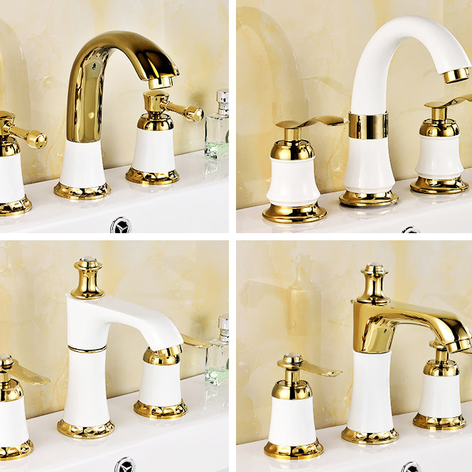Elegant Deck-Mounted Bathtub Faucet for Modern Bathroom