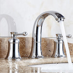 Elegant Deck-Mounted Bathtub Faucet for Modern Bathroom