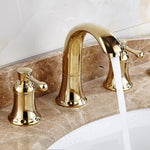 Elegant Deck-Mounted Bathtub Faucet for Modern Bathroom