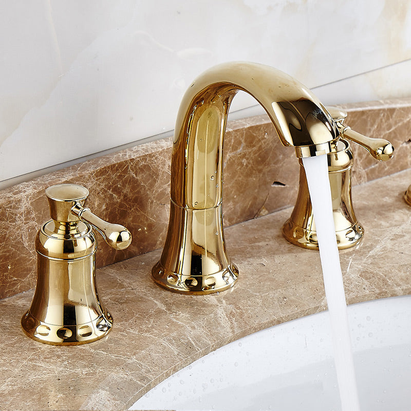 Elegant Deck-Mounted Bathtub Faucet for Modern Bathroom