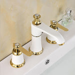 Elegant Deck-Mounted Bathtub Faucet for Modern Bathroom