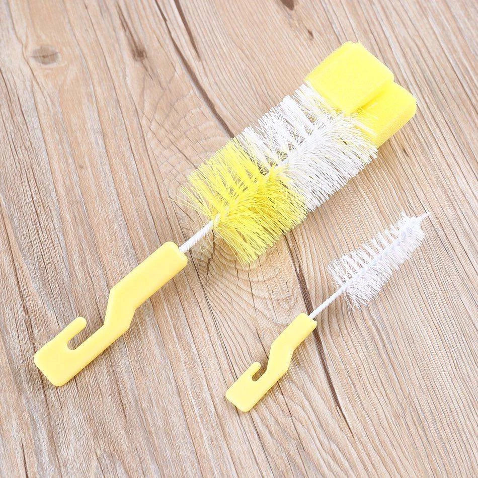 Bottle Cleaning Set for Infants – Brushes for Bottles and Teats