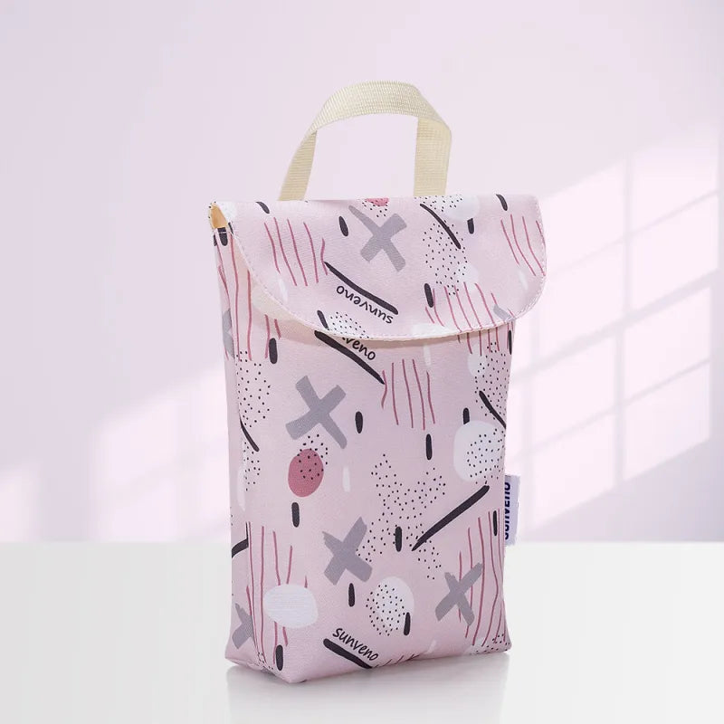 Diaper Bag for On-the-Go – Hanging Storage for Strollers