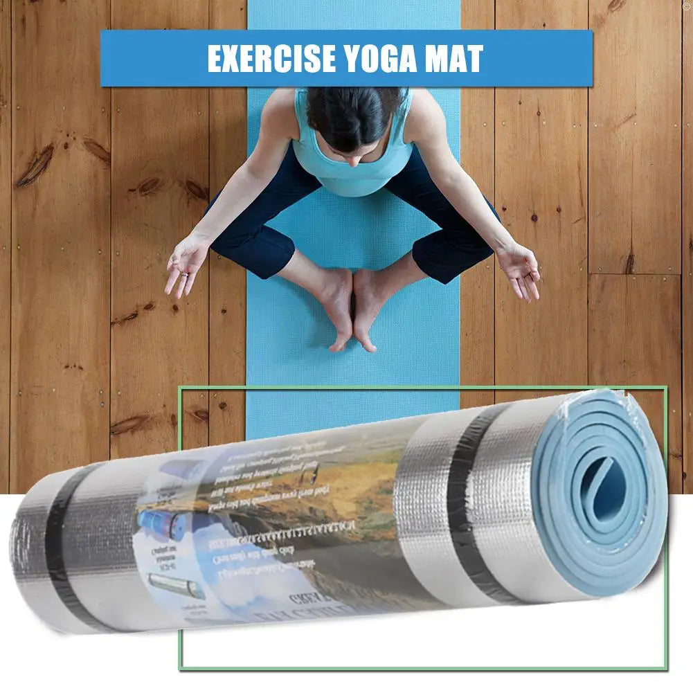 Komfortable Trainingsmatte für Yoga und Fitness | 180 × 50 × 0,6 cm