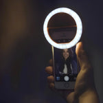 Handy Ringlicht zum Clip-On – Tragbare Beleuchtung