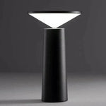 Stilvolle Tischlampe – Wiederaufladbare LED-Beleuchtung mit Dimmfunktion