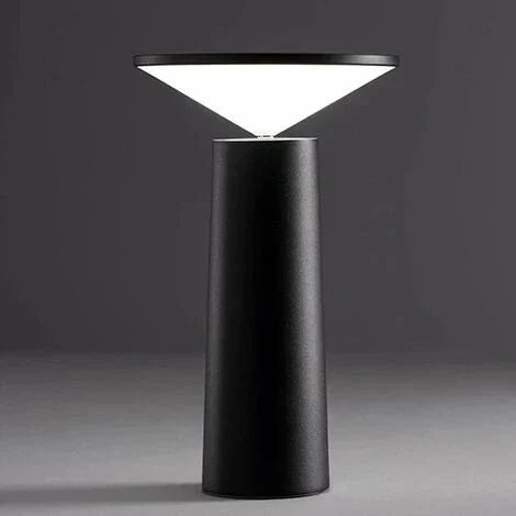 Stilvolle Tischlampe – Wiederaufladbare LED-Beleuchtung mit Dimmfunktion