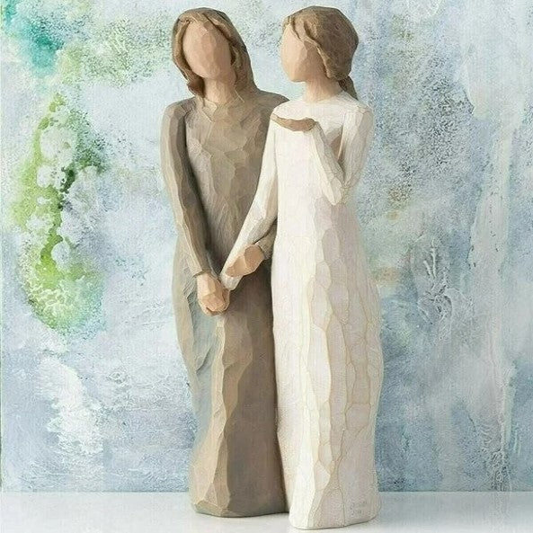 Connectedness in Art: Resin Figurine Three Women