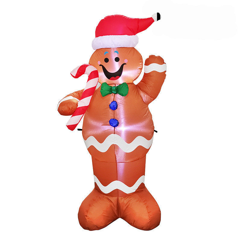Christmas decorations – snowman or Christmas tree with lighting