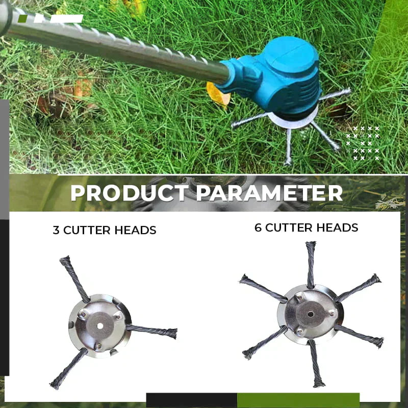 Heavy-Duty Weed Remover for Lawn Mowers