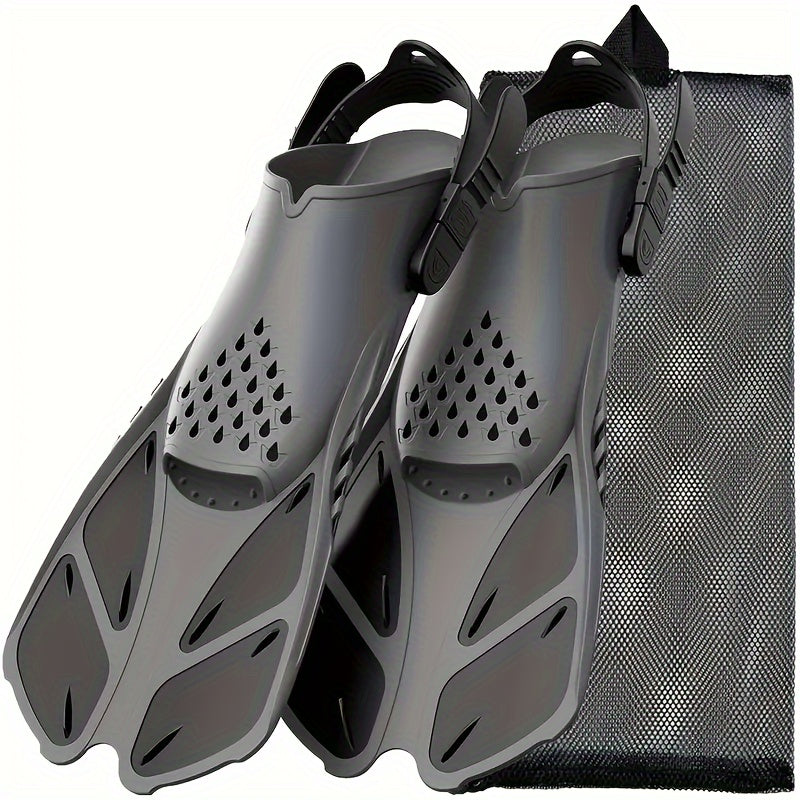 Adjustable Snorkel Fins – Open-Heel Design for Supreme Comfort
