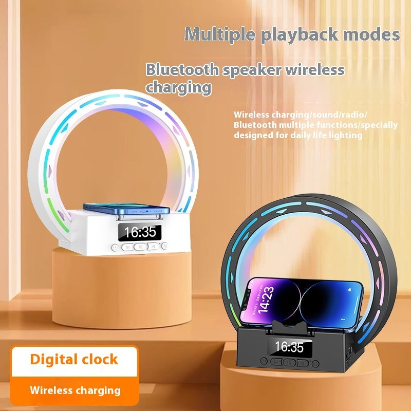 Vielseitige Bluetooth-Lampe mit Ladefunktion und Wecker