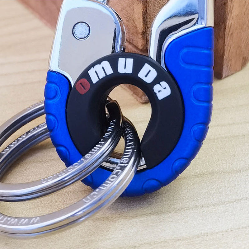 Creative stainless steel keyring