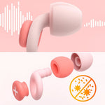Snore Blocker & City Noise Protection – Soft Silicone Comfort – Reusable & Hygienic – Ideal for Side Sleepers & Travel