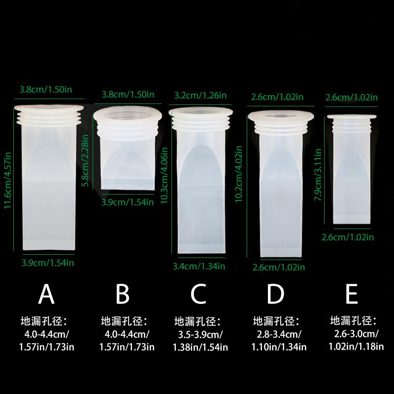 Silikonfilter für Badezimmerwaschbecken – Geruchsneutralisierer