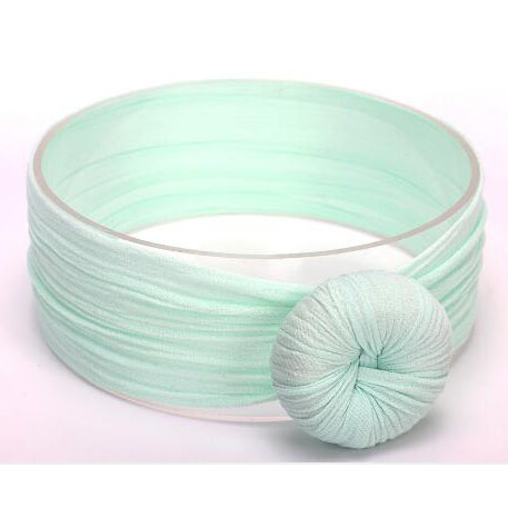 Knotted Bow Headband for Girls - Soft Baby Turban Headband