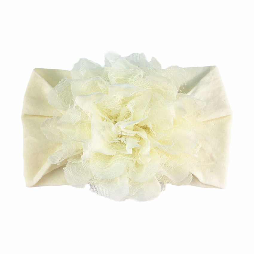 Headband for newborns and toddlers - Soft hairband with flower