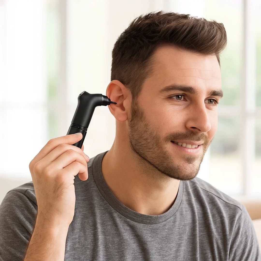 OhrFit | Elektrischer Ohrenreiniger mit Temperaturkontrolle