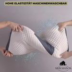 Ergonomisches Nackenkissen aus Memory-Schaum für optimalen Schlaf