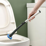 Toilet Brush with Disposable Sponge Heads – Hygienic Cleaning System
