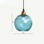 Elegant Glass Ball Pendant Lamp – AuraLicht