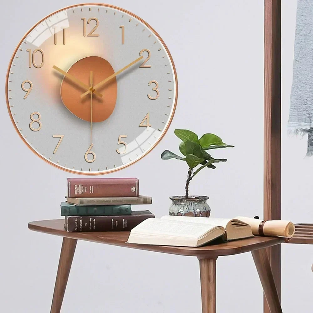 Zentrix | Elegant Digital Wall Clock – Relaxed Time Management for Your Home