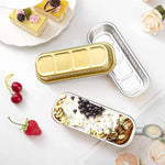 Disposable aluminum foil containers