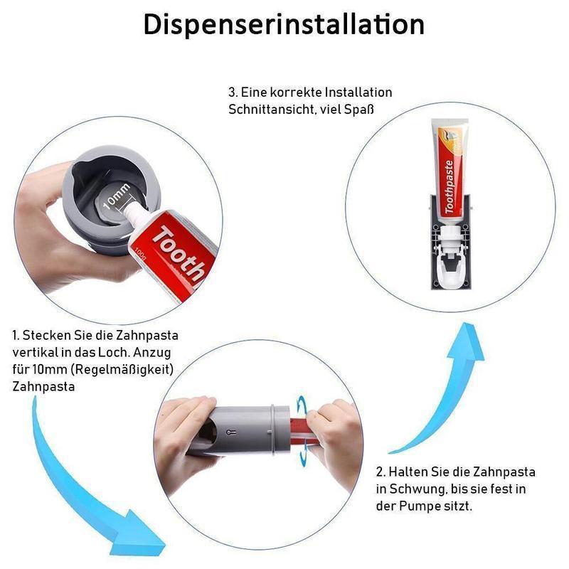 Zahnbürstenhalter mit Desinfektionsfunktion – 2-in-1