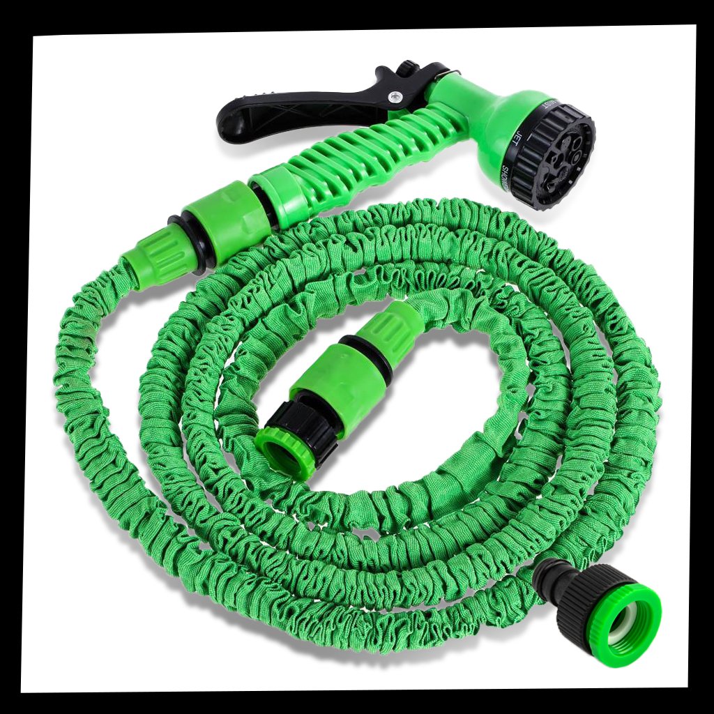 Flexibler Gartenschlauch mit 7 Sprühmodi