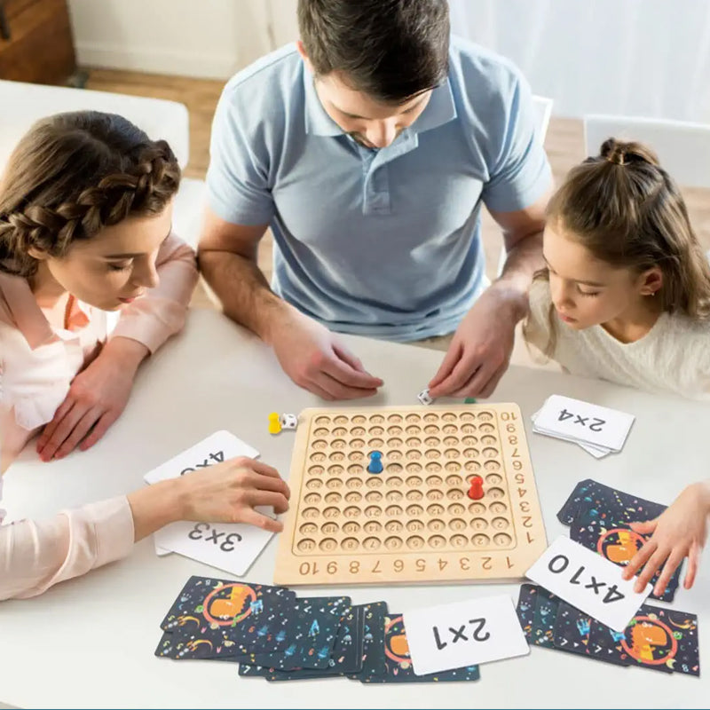 Creative learning game to promote multiplication for children