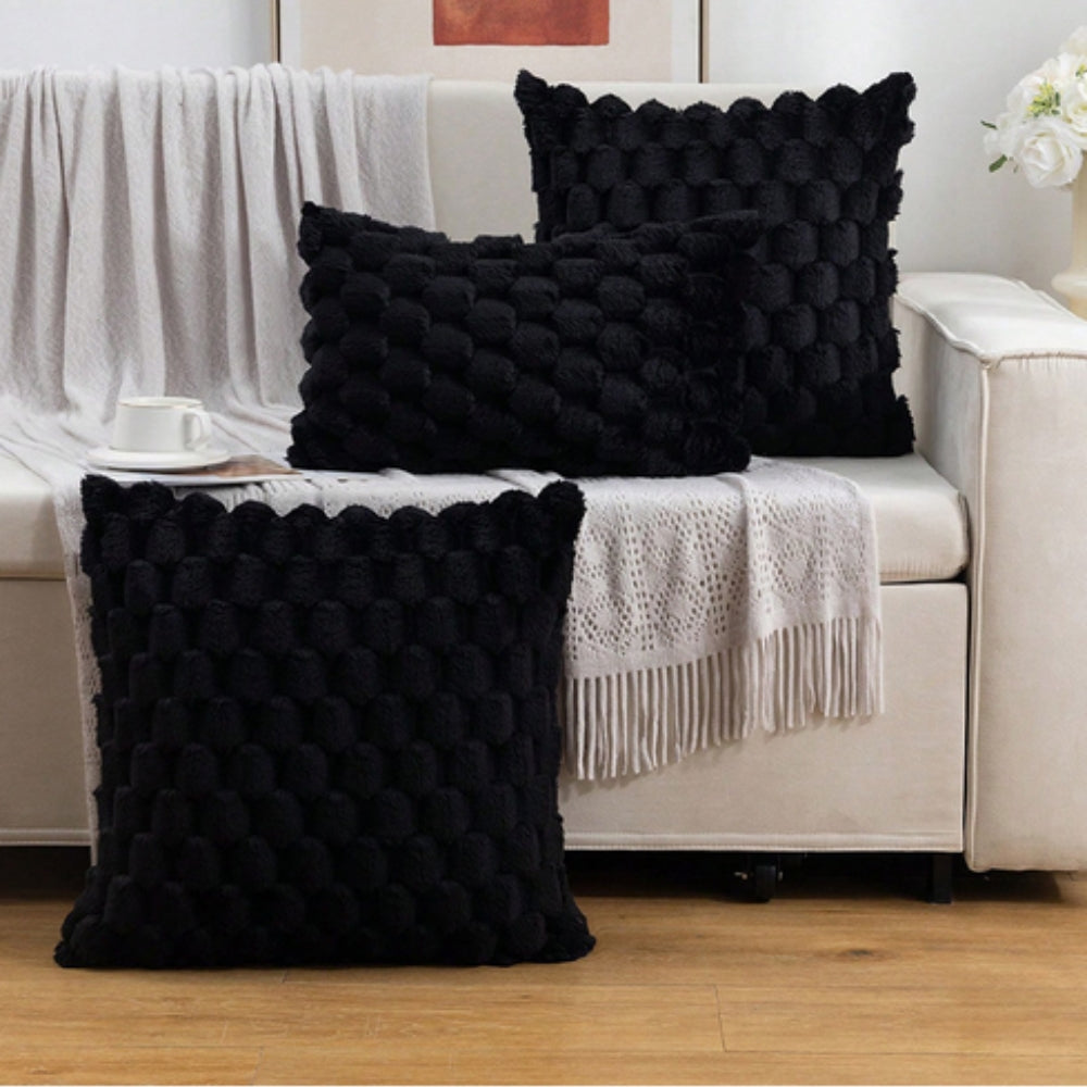 Silky Soft Pillow Cover – Ultra-Soft Plush Cover for Sofa or Bed