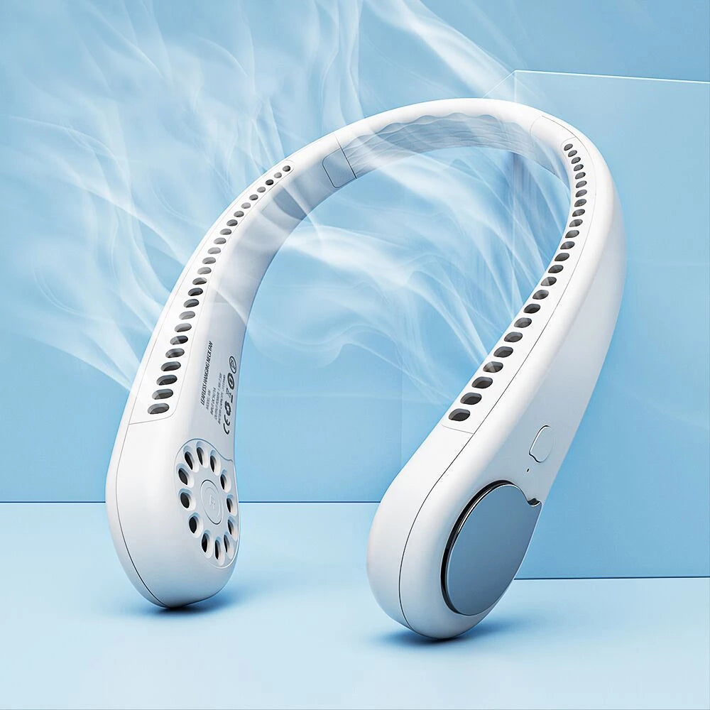 Wearable Neck Fan, bladeless, rechargeable