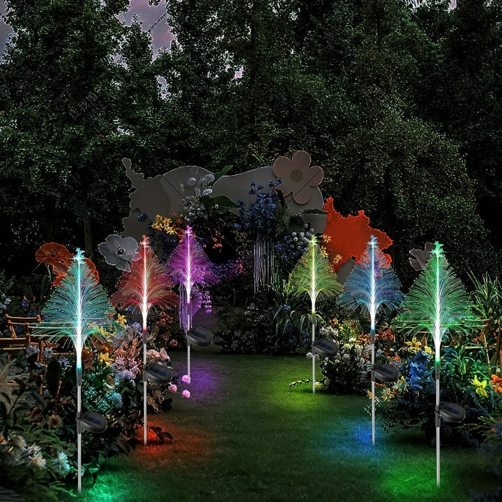 Lichtgarten Solar Set – 3 Solar-Powered LED Garden Lights with Colour Change