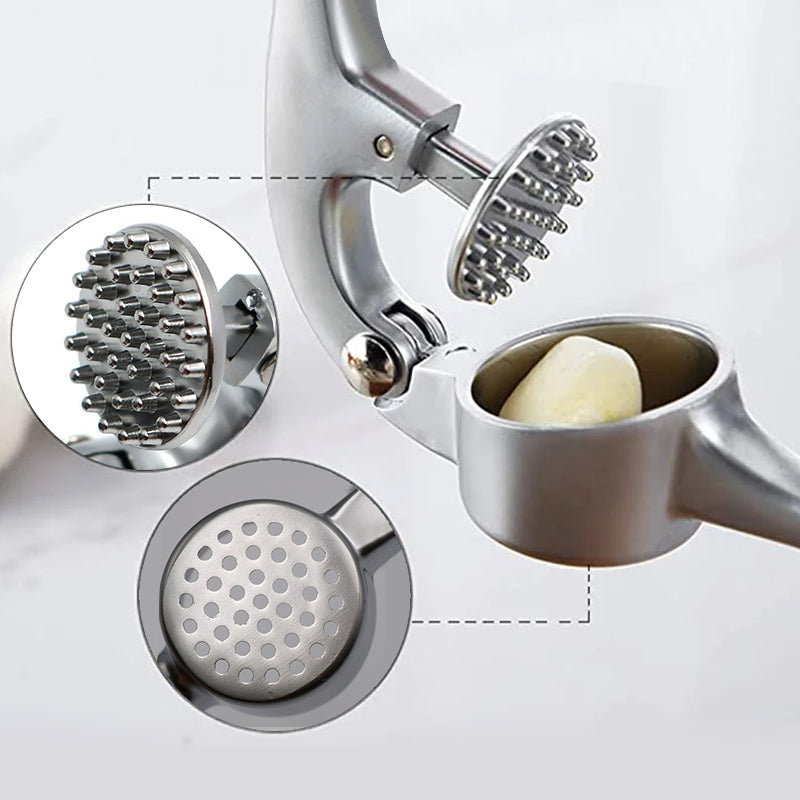 Hochwertiger Knoblauchzerkleinerer aus Edelstahl