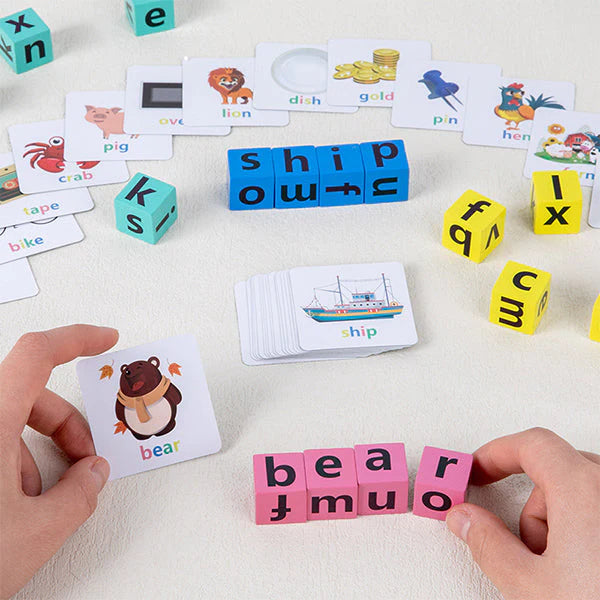 Learning to Read and Write English – Playful Letter Activities