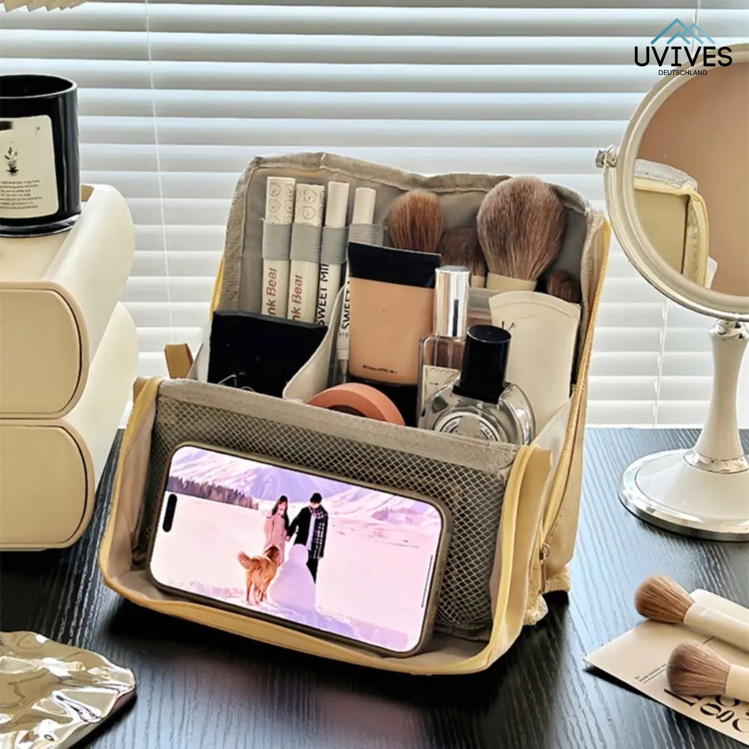 Stilvolle Schönheitsbox – Perfekt für Zuhause und Unterwegs