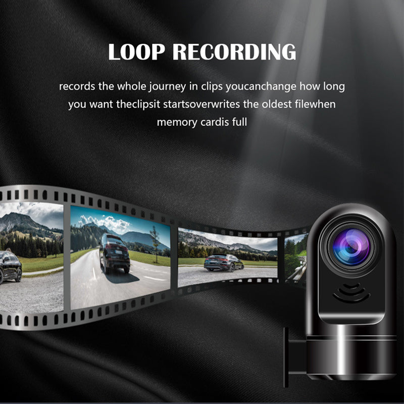 Kompakte HD Dashcam mit 360° Schwenkfunktion