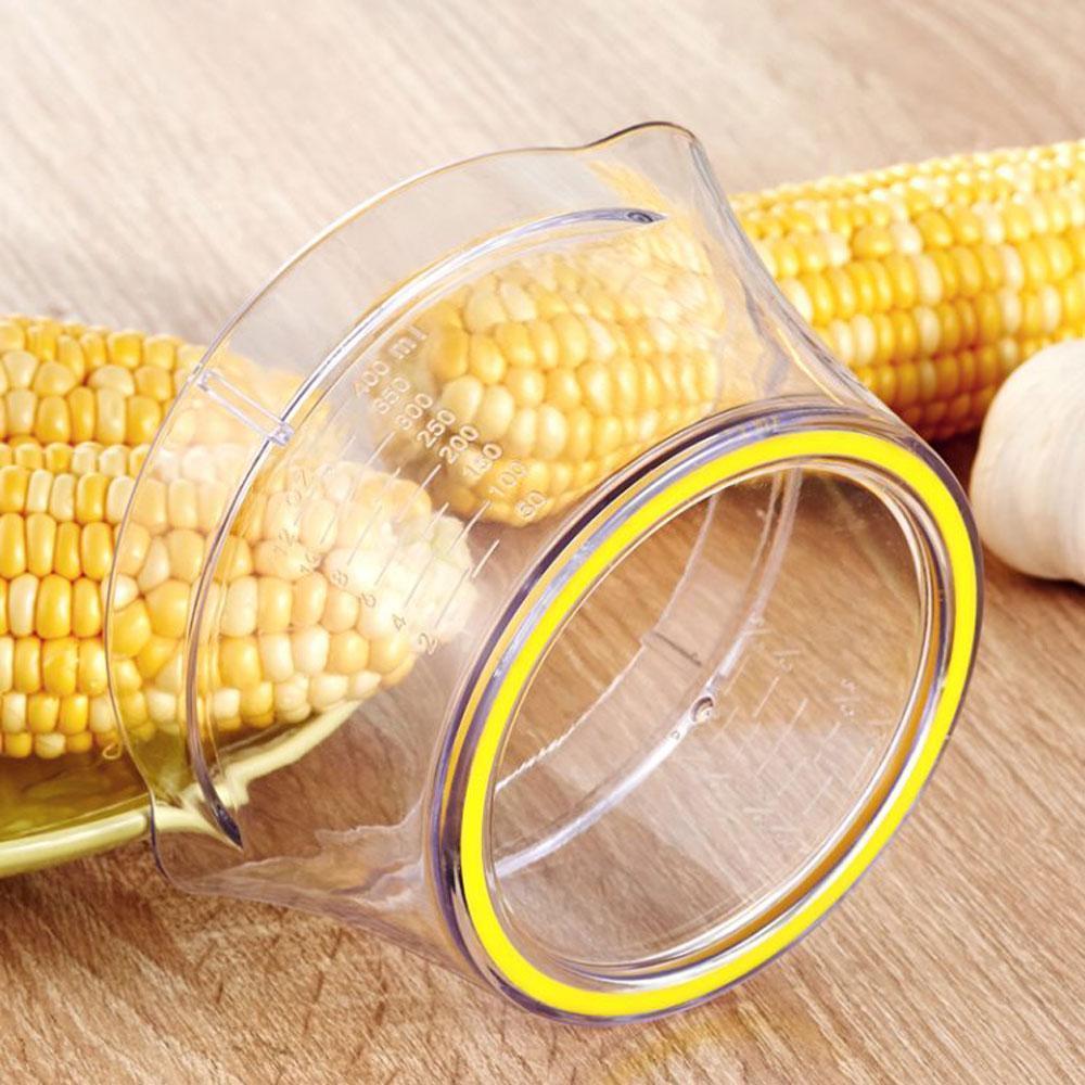Maiskornentferner mit Messbecher und Reibe | CornEase