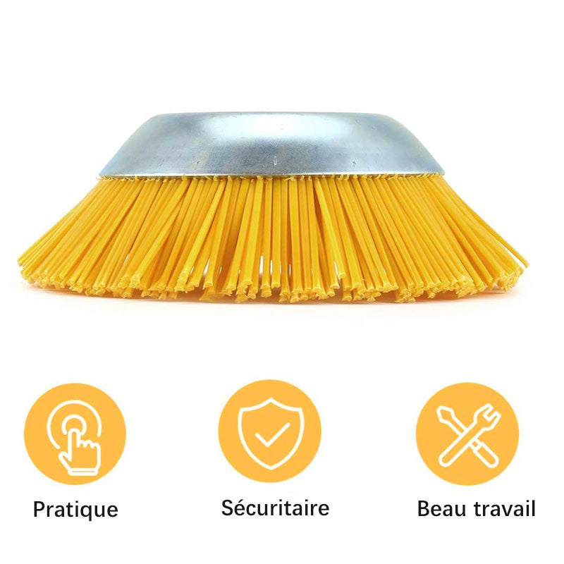 Nylon Brush for Lawnmowers