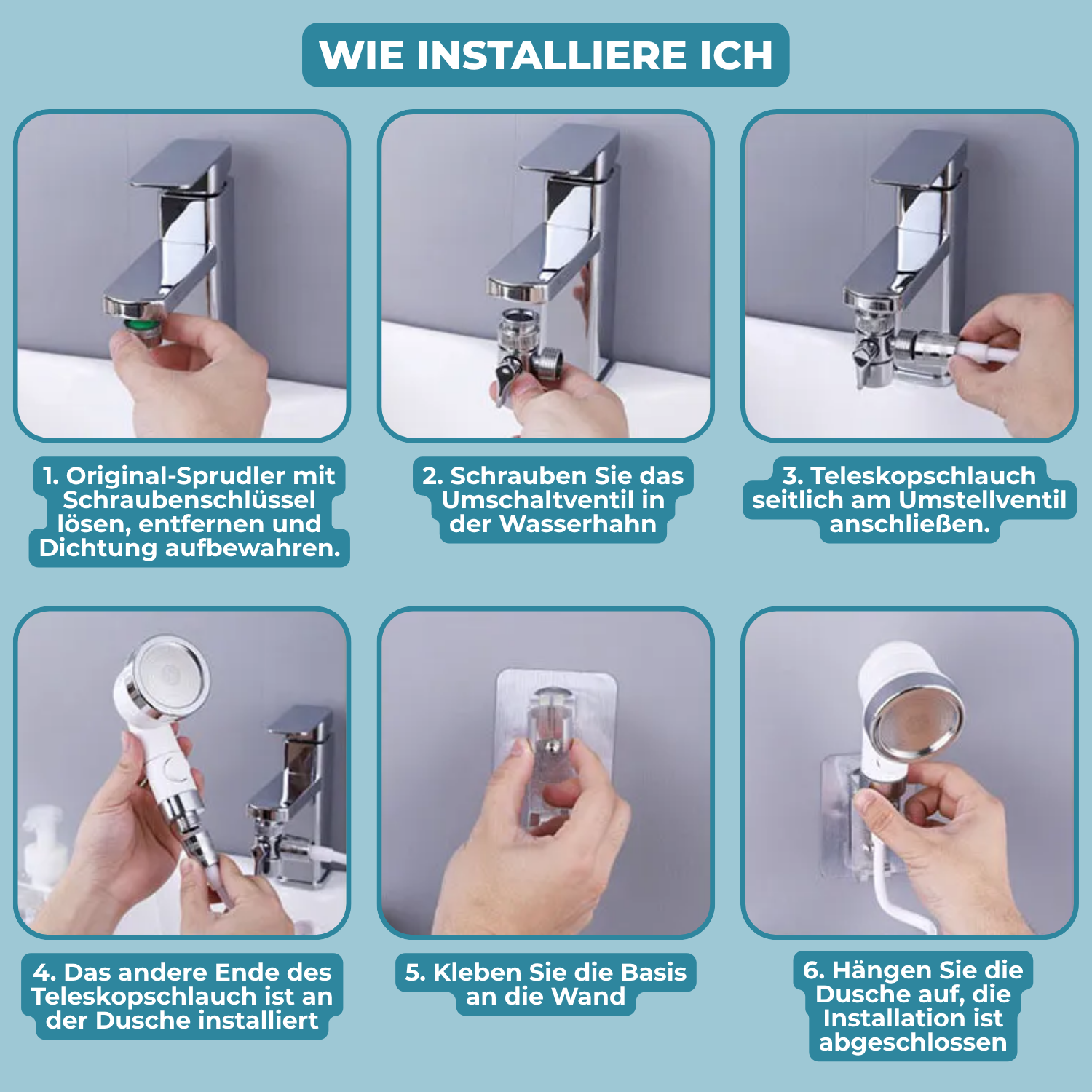 HydroBuddy – Die vielseitige Duschlösung für Zuhause und unterwegs!